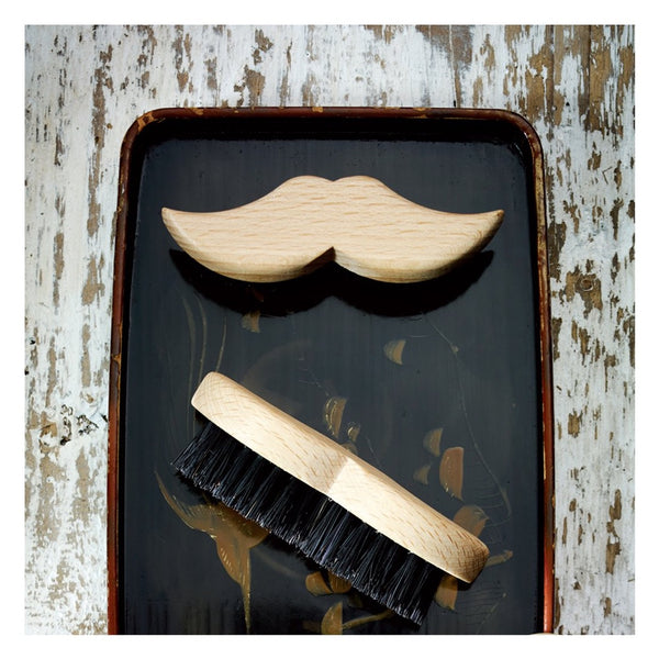 Redecker :: Moustache and Beard Brush