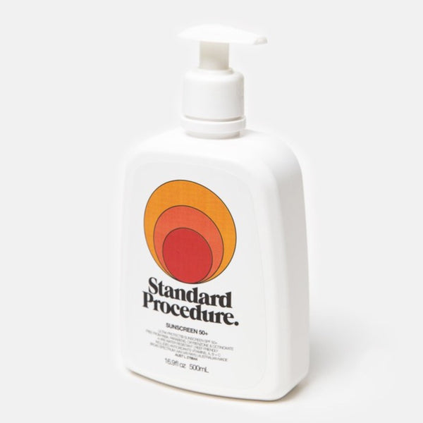 Standard Procedure :: Sunscreen SPF50+ :: 250ml Flip Top + 500ml Pump