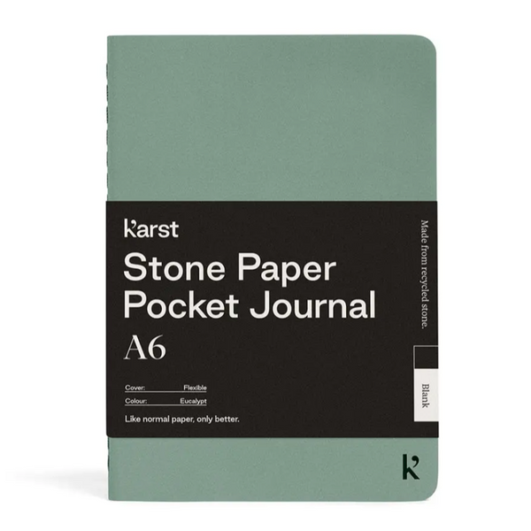 Karst Stone Paper Pocket Journal A6 Range