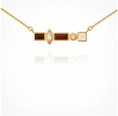 Temple Of The Sun :: Rosie Necklace Gold