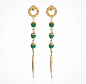 Temple of the Sun :: Talia Earrings Gold