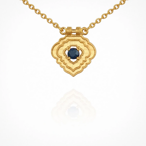 Temple Of The Sun :: Aerin Necklace Gold