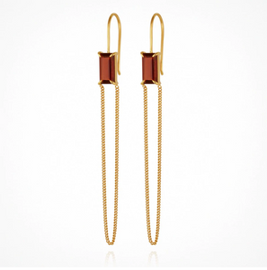 Temple of The Sun :: Ember Earrings Gold