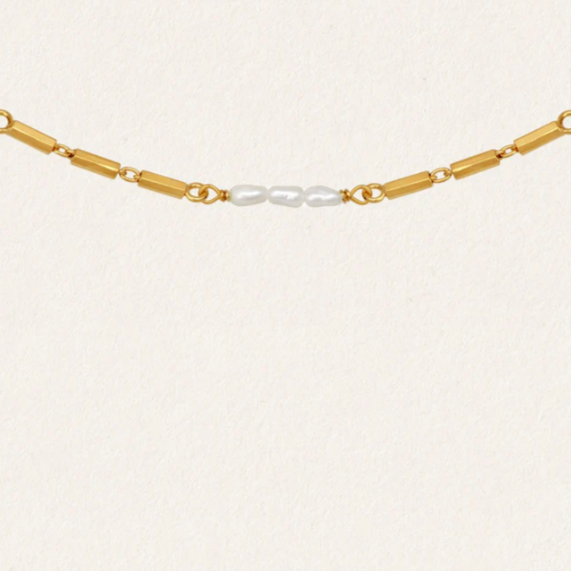 Temple of the Sun Riveria Necklace Gold Our Corner Store