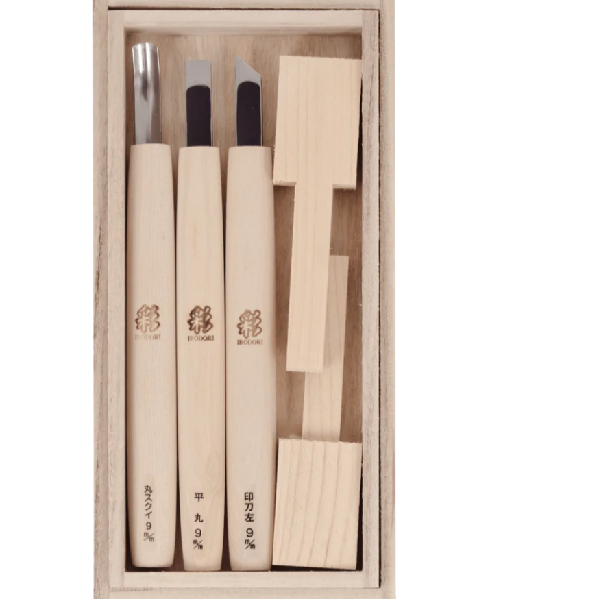 Japanese Tools Simple Teaspoon Carving Kit