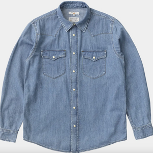 Nudie Jeans Co :: George Shirt - Another Kind of Blue