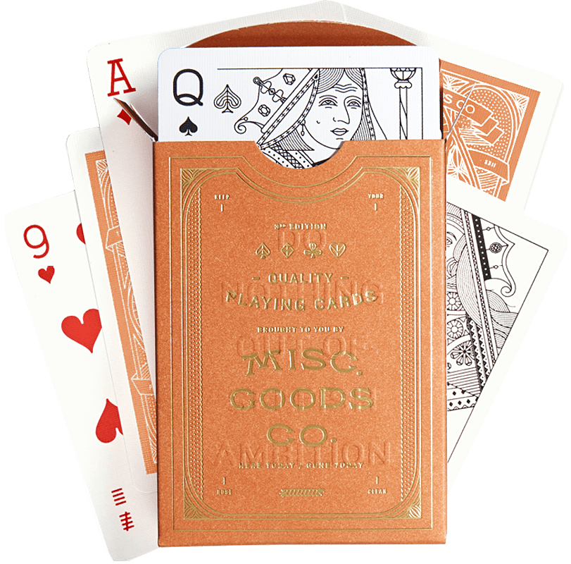 Misc Goods Co Playing Cards